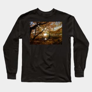 Autumn by the lake Long Sleeve T-Shirt